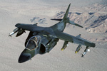 AV-8B Harrier - by George Hall