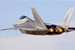 F-22 Raptor taking off from Edwards AFB - by Richard VanderMeulen